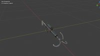 Grappling Hook Gun 3D Model