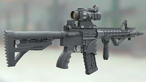 ar-15 3D model