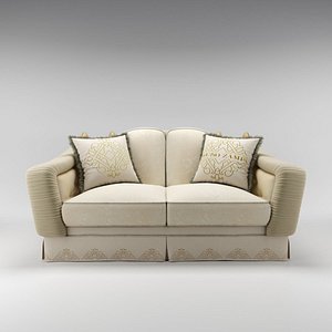 3ds max bruno zampa achille sofa
