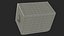 Foldable Storage Box Grey Empty