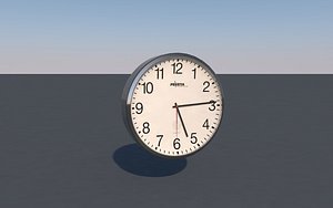 clock 3D model