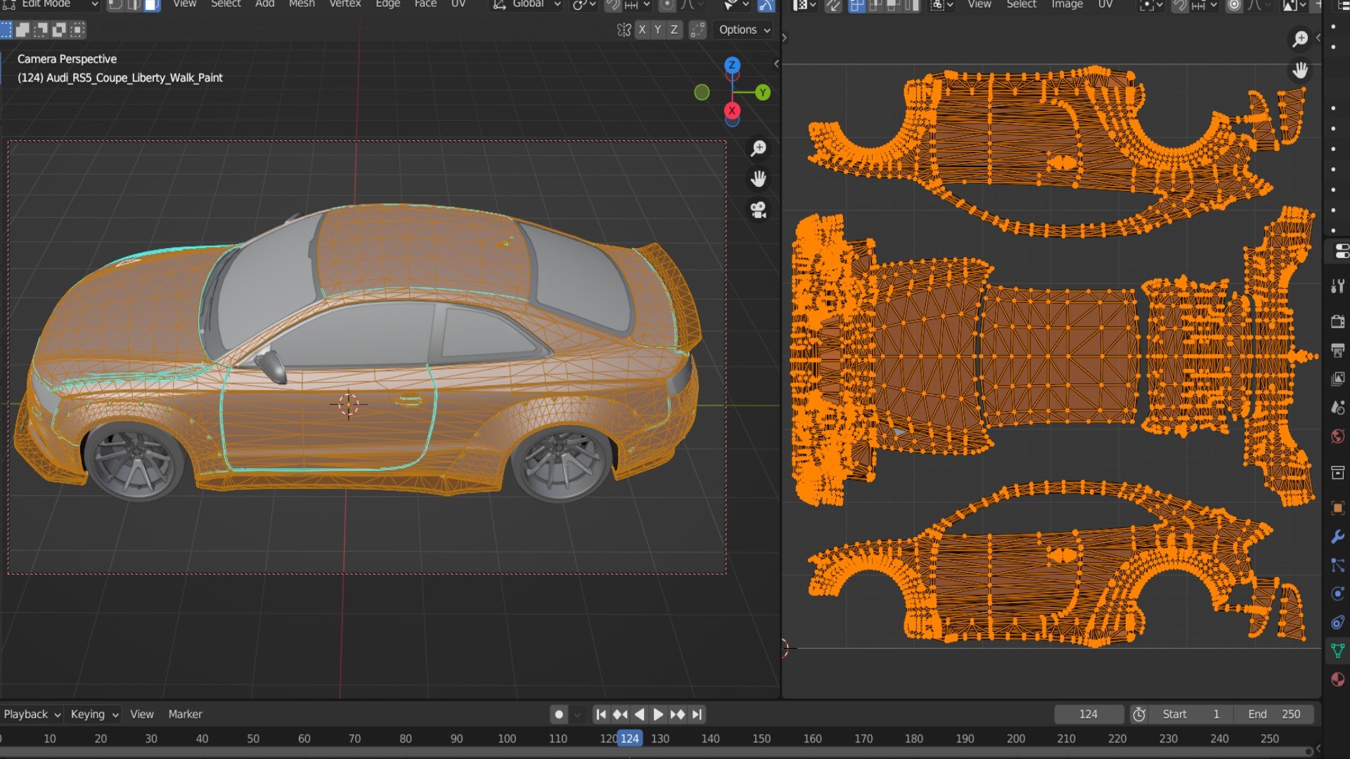 3D Audi RS5 Coupe LBworks Bodykit - TurboSquid 2384071