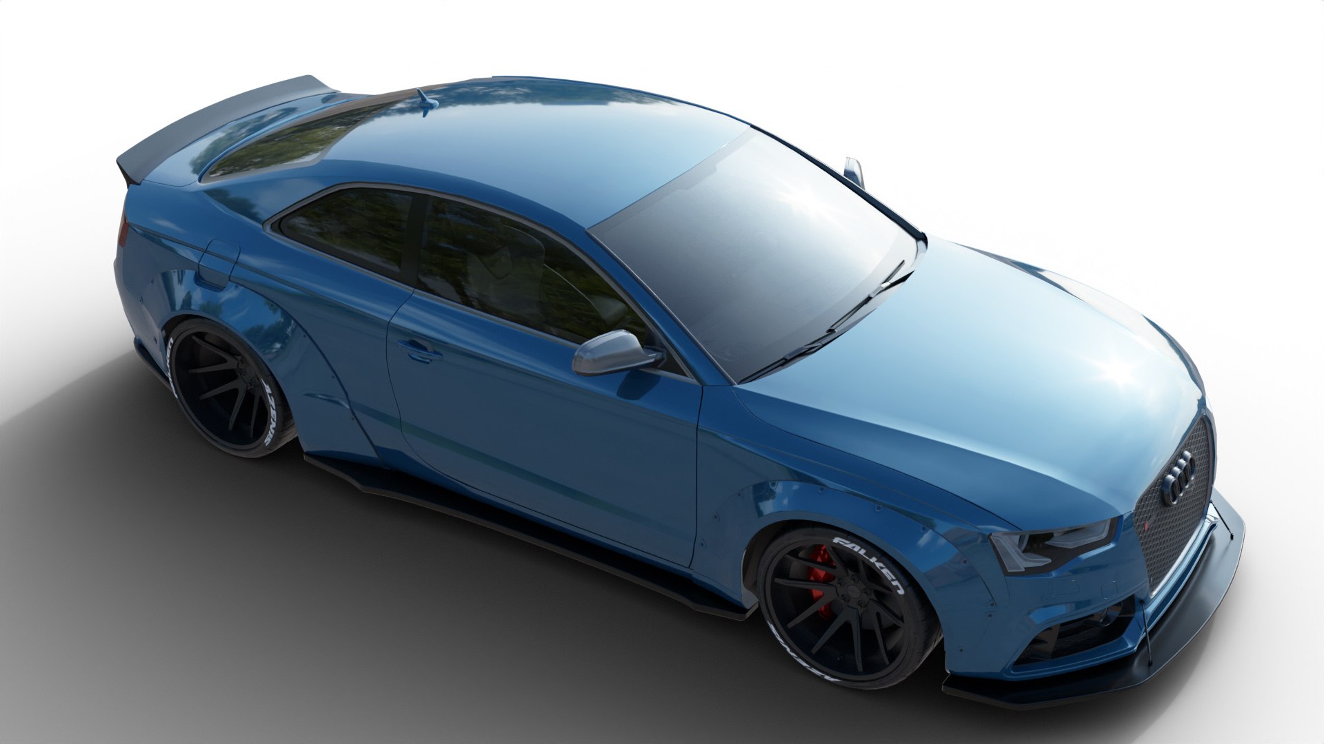 3D Audi RS5 Coupe LBworks Bodykit - TurboSquid 2384071