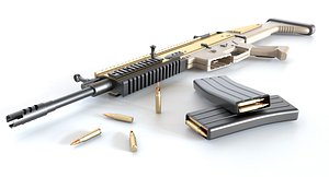 fn scar-l assault rifle model