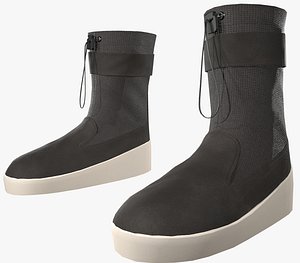 Black Ski Lounge Boots