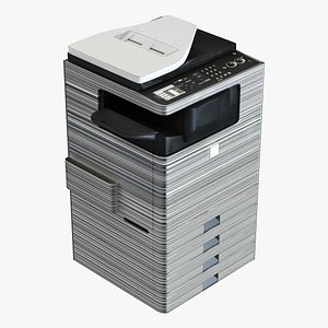 3d office colour printer sharp model