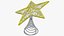 3D model christmas star tree topper