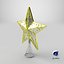 3D model christmas star tree topper