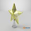 3D model christmas star tree topper