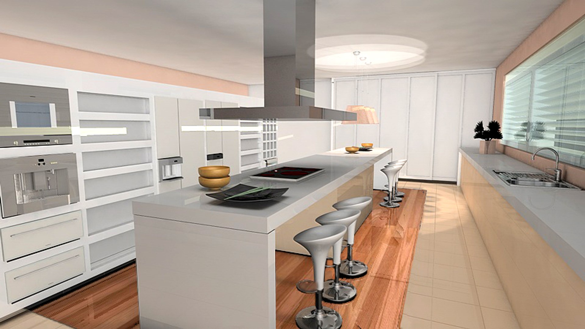 3d C4d Interior Home