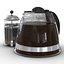 Coffee Pots 3D Models Collection