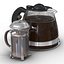 Coffee Pots 3D Models Collection