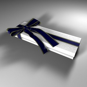 present gift box 3d c4d