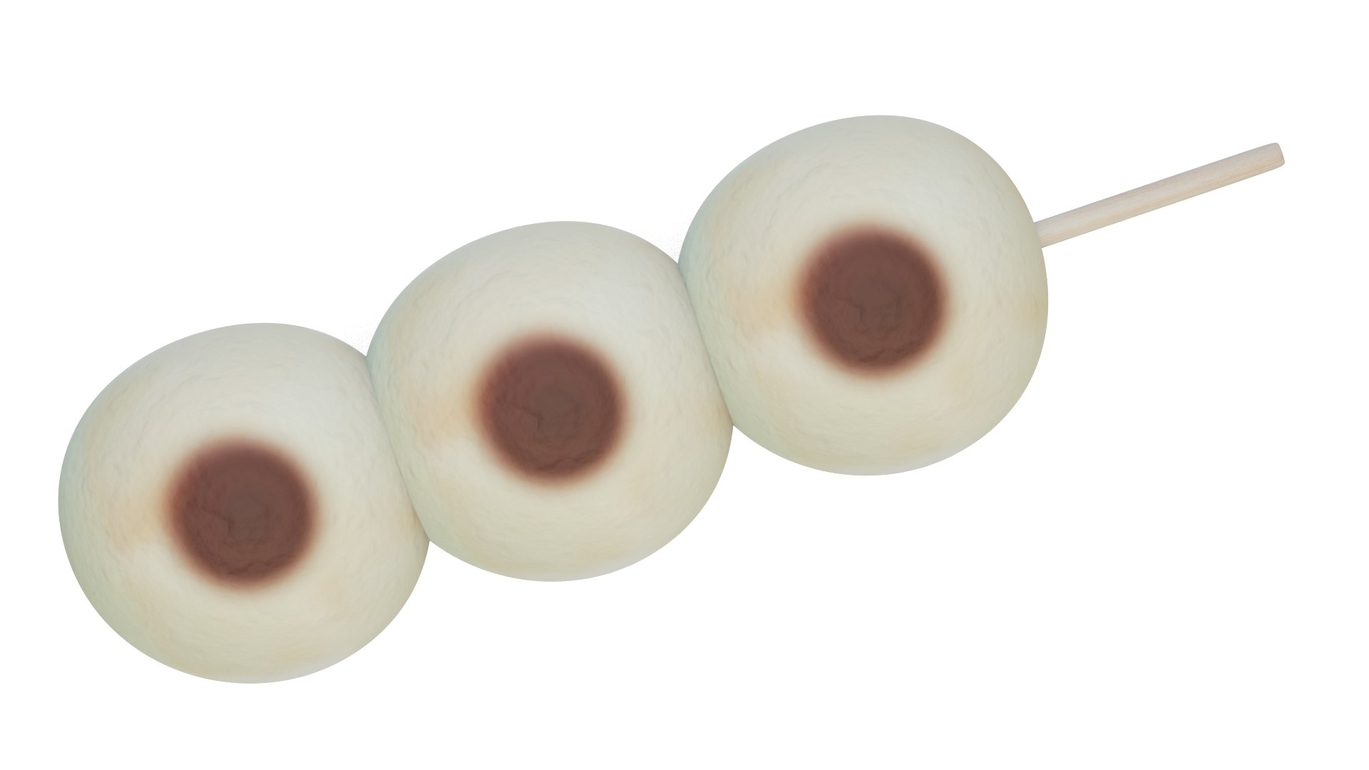 3D Dango Japanese Food Plain - TurboSquid 1755072