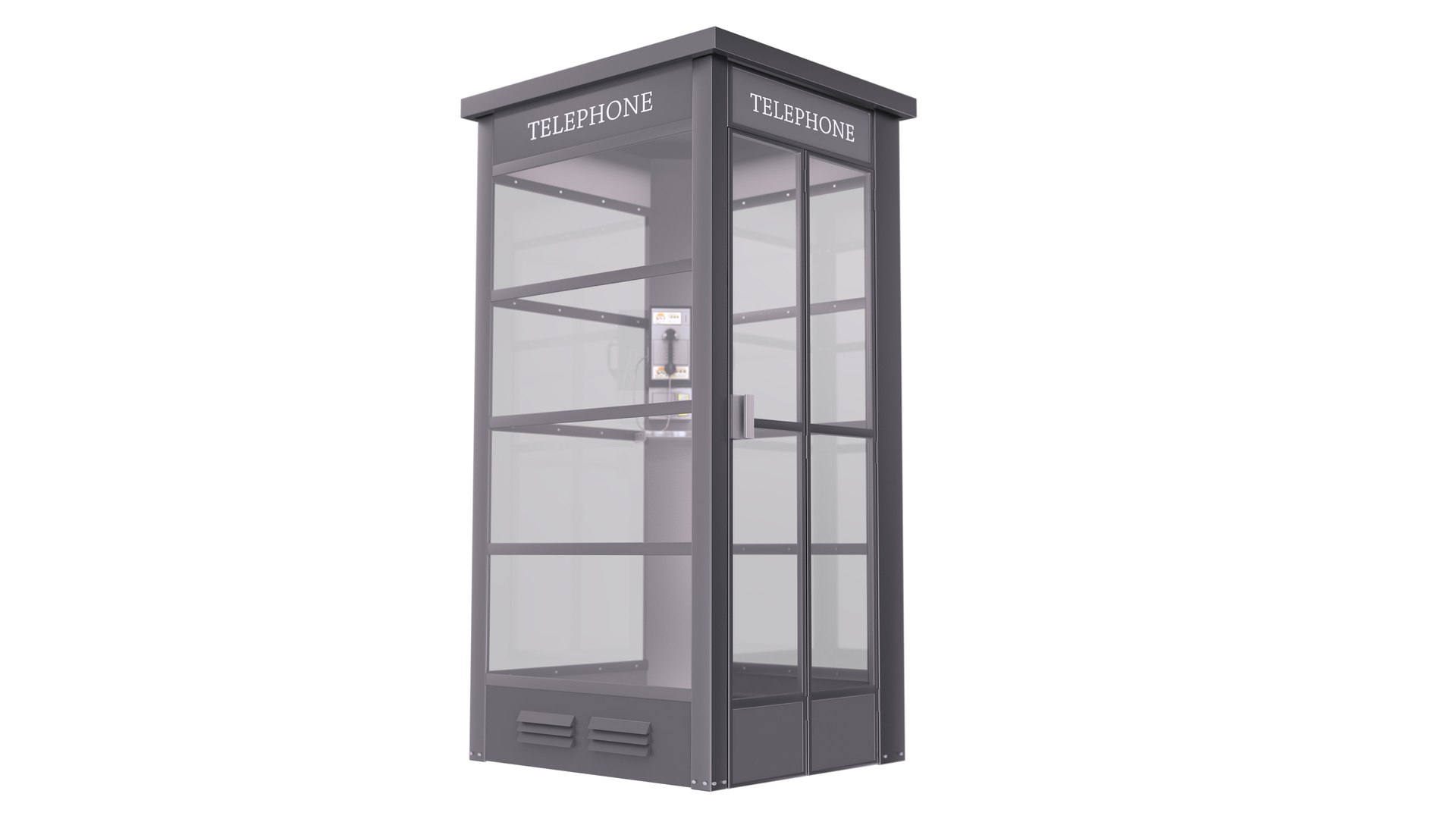 Street Elements Collections 3 model https://p.turbosquid.com/ts-thumb/lO/XLdrk9/Ml/phonebooth3/jpg/1653078307/1920x1080/fit_q87/a98a0d4203d3a2ef9285cdaf17b2760d5d02b7fb/phonebooth3.jpg