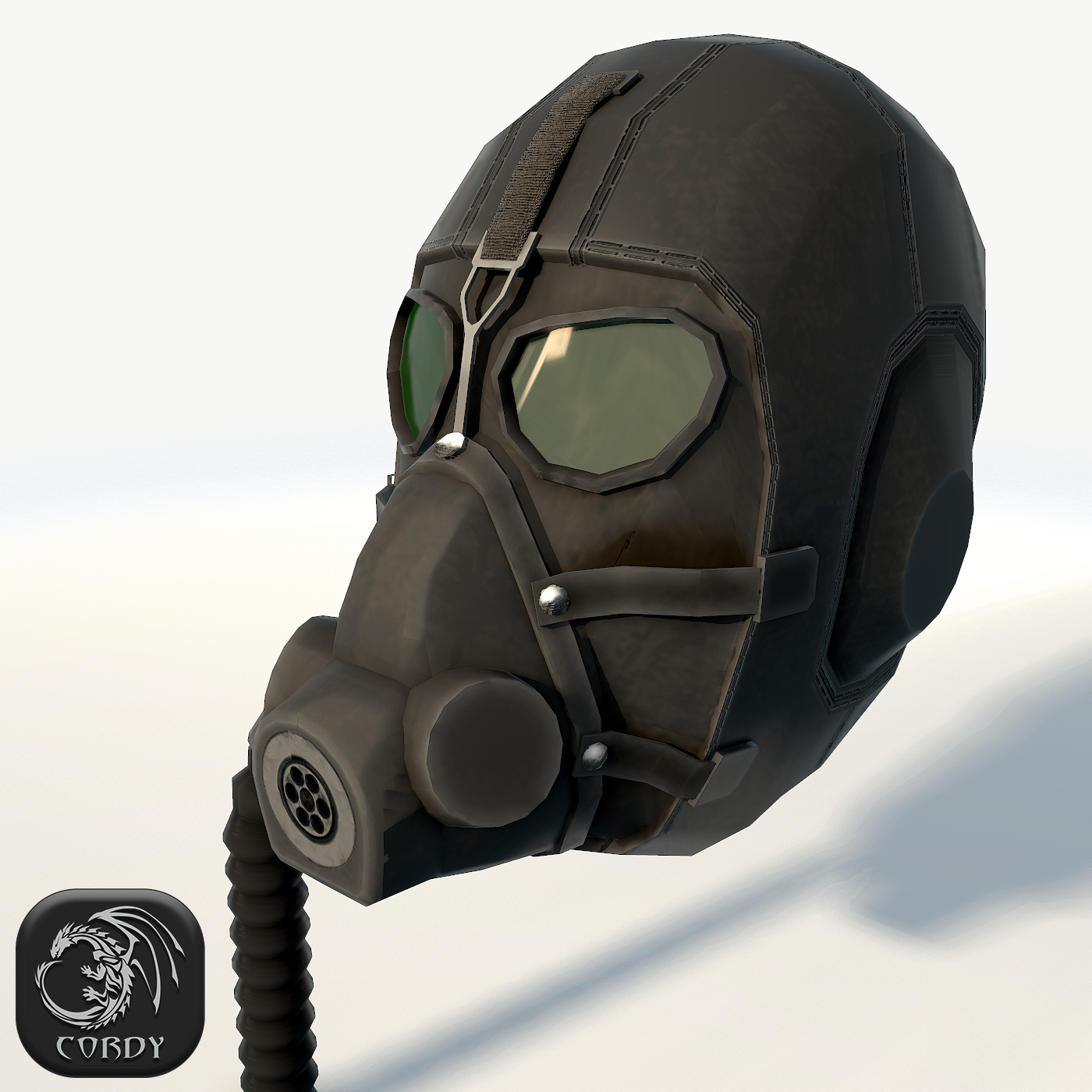 3d model gas mask