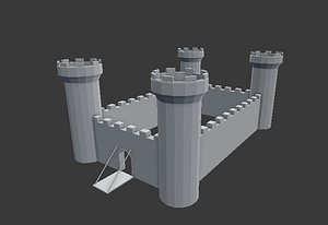 free obj model castle