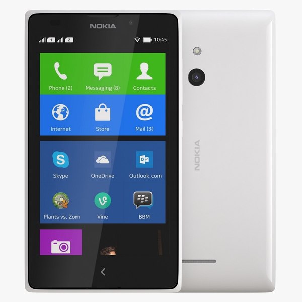 3d nokia xl white