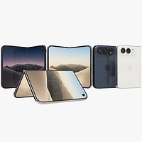 Apple iPhone Duo Both Colors Animated