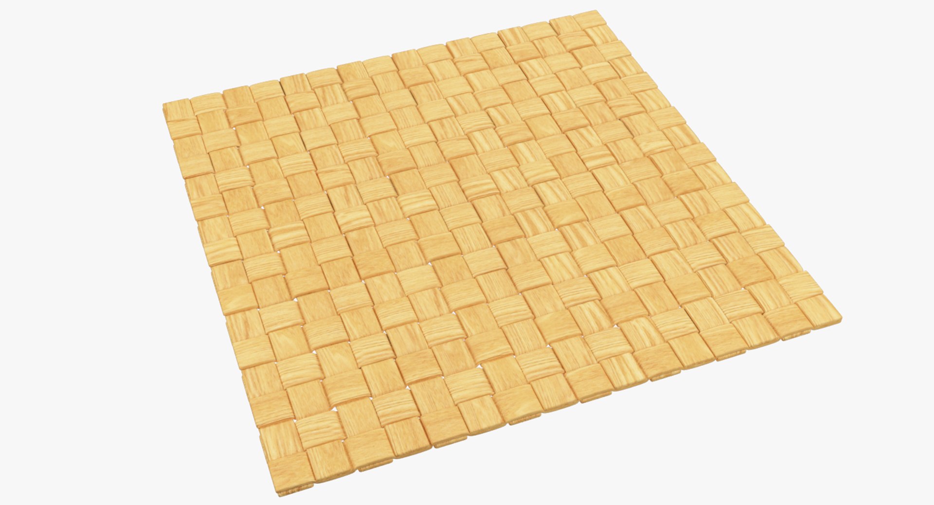 Wicker Mat 3D - TurboSquid 1330475
