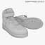 Nike Air Force 1 Set (Noir)