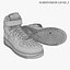 Nike Air Force 1 Set (Noir)