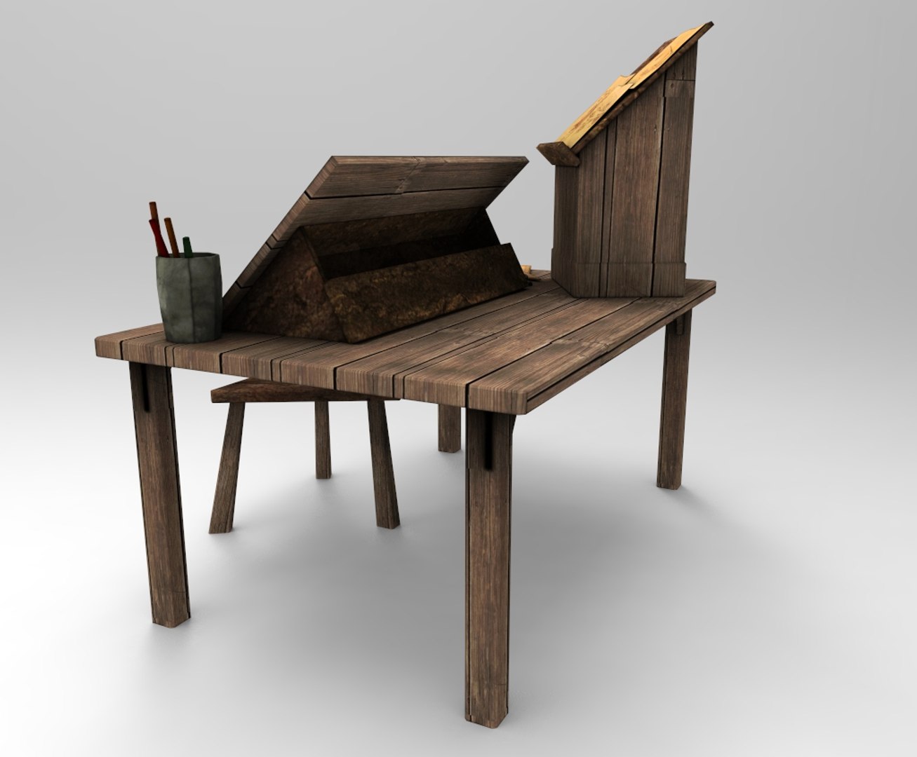medieval drafters table 3D model https://p.turbosquid.com/ts-thumb/lO/prBKfm/EhABGRKb/untitled.197/jpg/1533472147/1920x1080/fit_q87/589a332f9bda9471def8932d61dbabced898f614/untitled.197.jpg