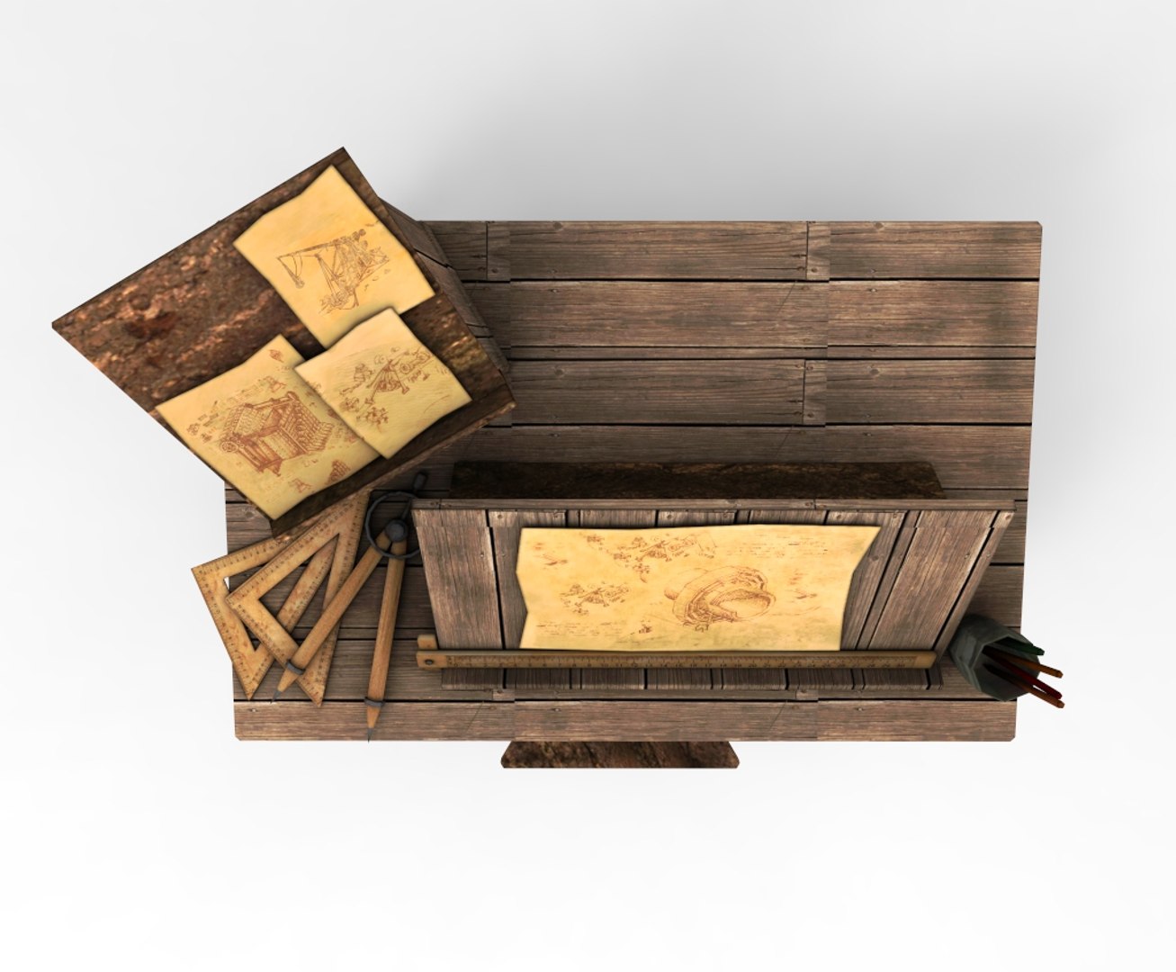 medieval drafters table 3D model https://p.turbosquid.com/ts-thumb/lO/prBKfm/XM6huRVq/untitled.202/jpg/1533472147/1920x1080/fit_q87/f542ad9060a1a909a46fde45e101448c14f26a21/untitled.202.jpg