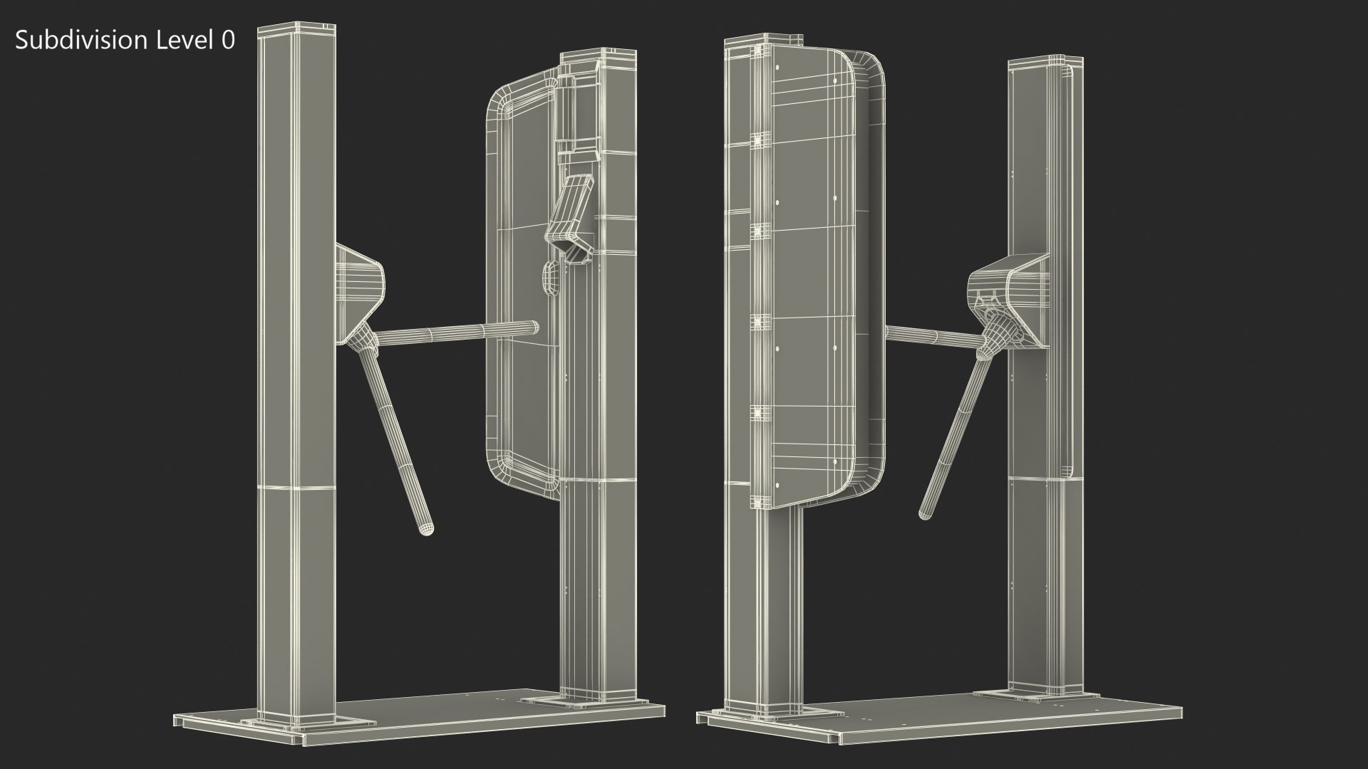 Smart Gate Turnstile 3D https://p.turbosquid.com/ts-thumb/lO/rIXcWJ/ZR/smartgateturnstile3dmodel017/jpg/1628351412/1920x1080/fit_q87/dd7c1869576aed9cb35d8a0b8c042ddfe5e1743f/smartgateturnstile3dmodel017.jpg