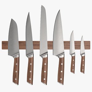 Wall Mounted Magnetic Knife Holder