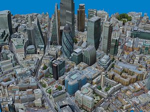 London City 3D model