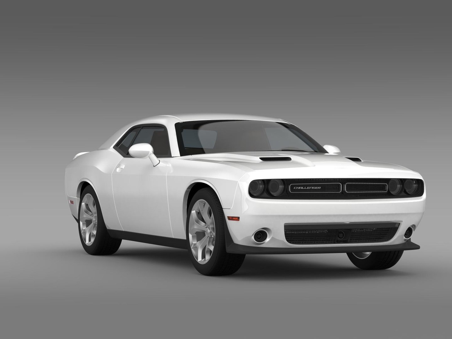 Dodge Challenger Lc 2015 3d 3ds