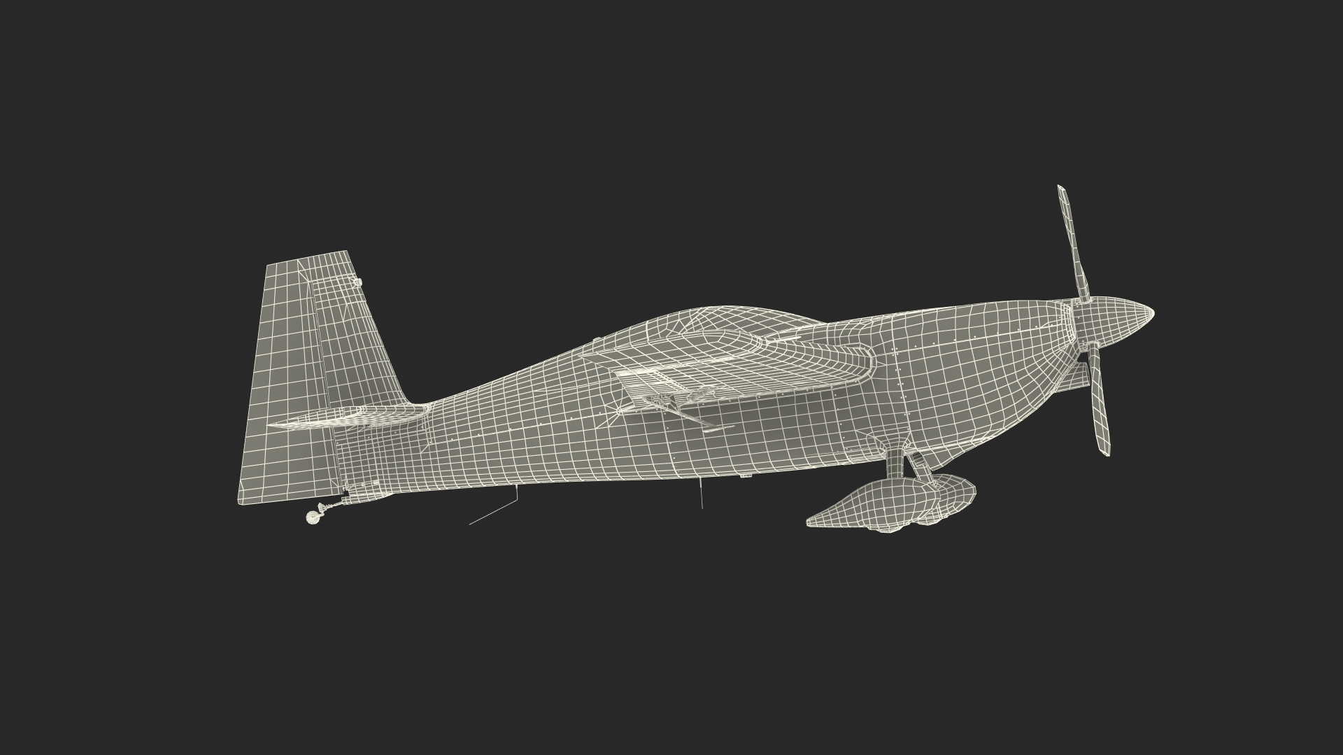 3D Zivko Edge 540 Aerobatic - TurboSquid 1465435