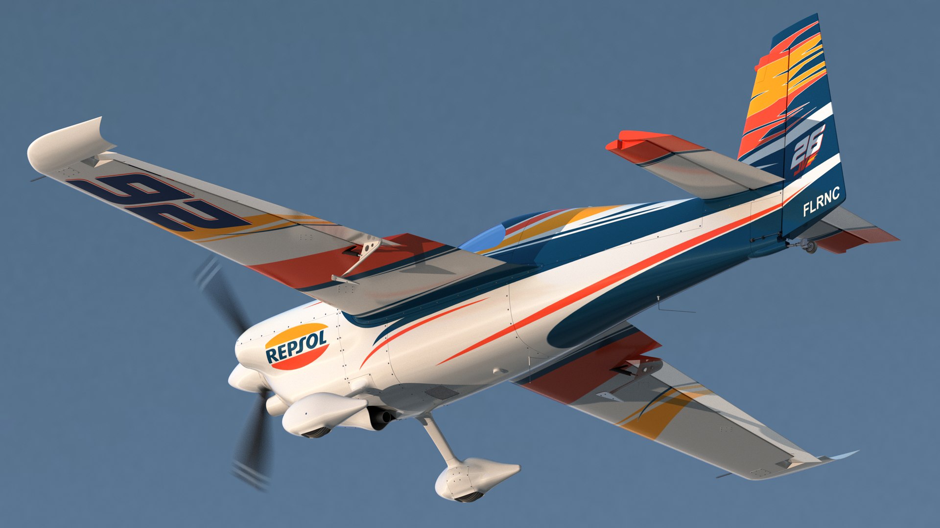 3D Zivko Edge 540 Aerobatic - TurboSquid 1465435
