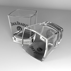 whiskey glass 3d model