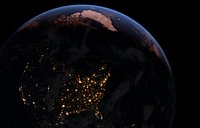 32K Photorealistic Earth Planet Globe