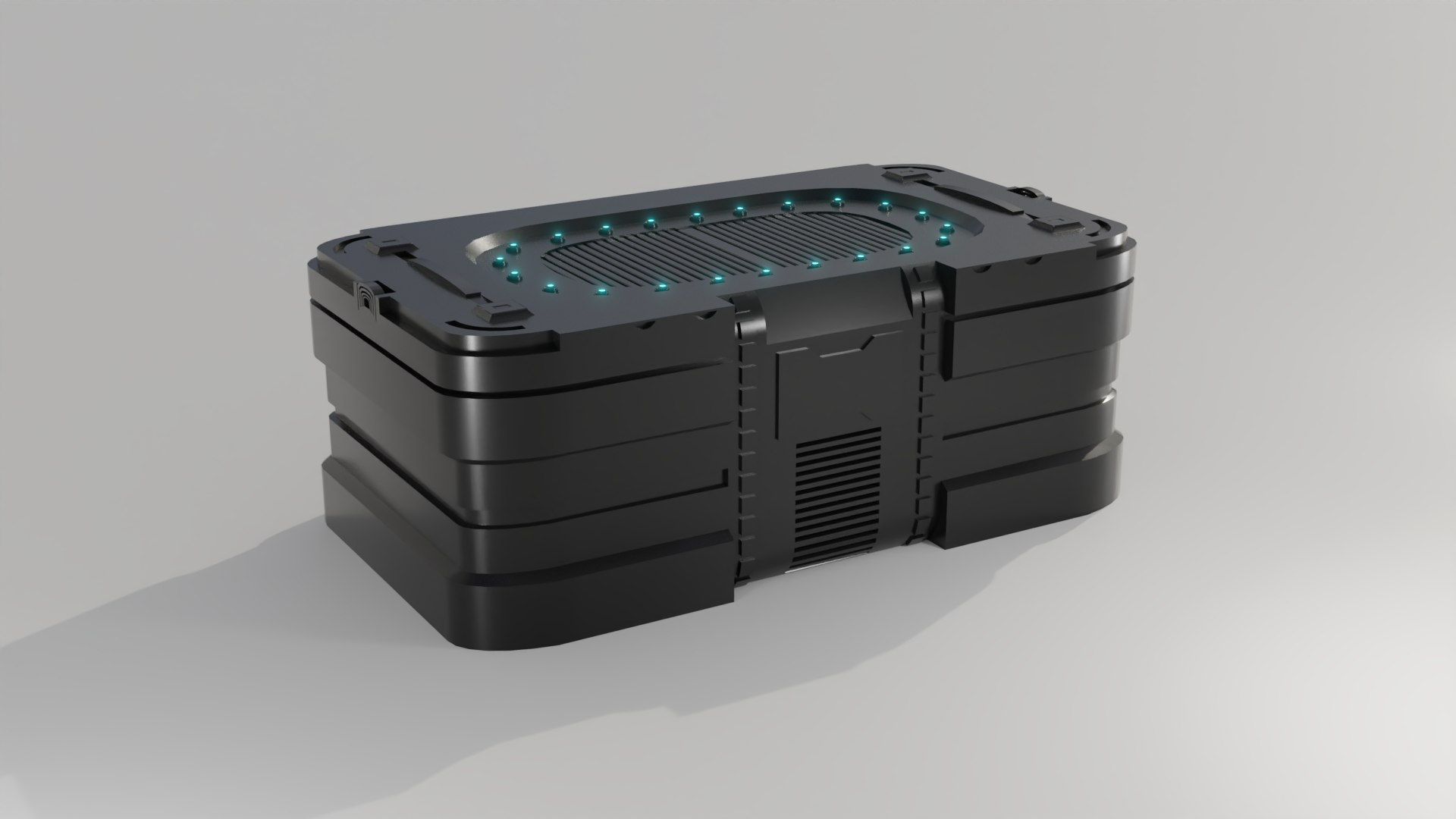 3D crate sci fi model - TurboSquid 1631717