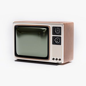 Retro 80s CRT Television GoldStar BMR