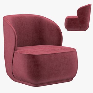 LA PIPE LOUNGE armchair 3D model