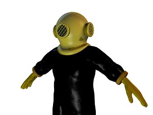 3ds max deep sea suit