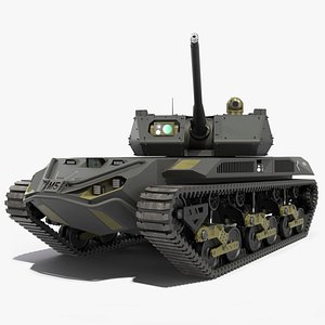 Ripsaw M5 Electric Tank Rigged 3D model