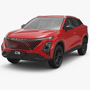 2026 Chery Omoda C5 with Interior Left Hand Drive 3D M model