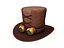 steampunk hat 3D