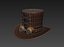 steampunk hat 3D