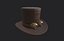 steampunk hat 3D