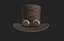 steampunk hat 3D