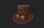 steampunk hat 3D