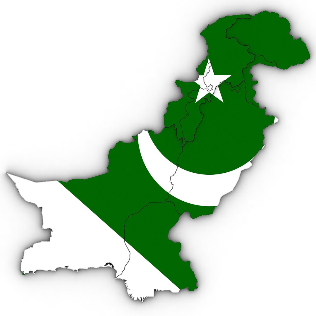 3D Pakistan Political - TurboSquid 1301723