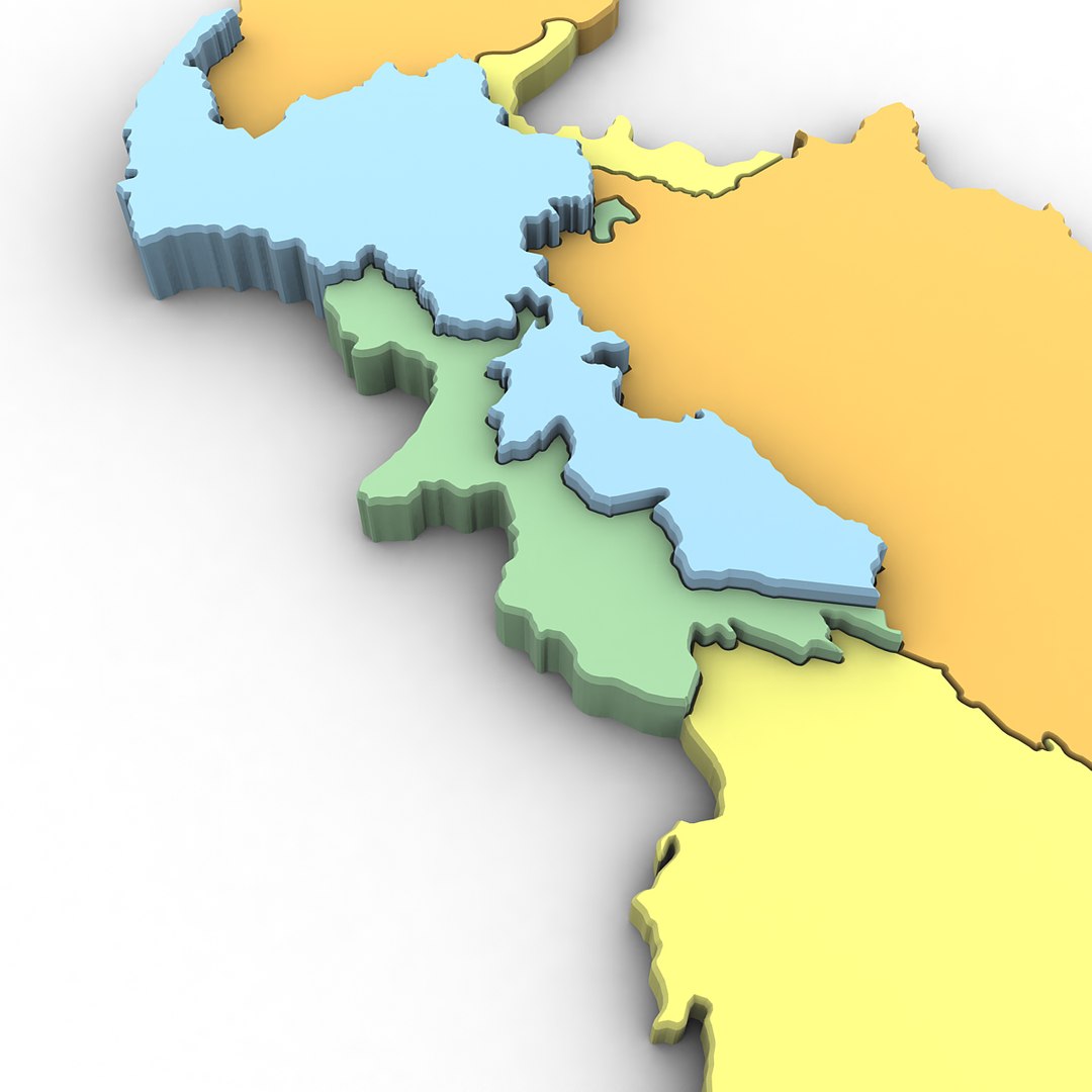 3D Pakistan Political - TurboSquid 1301723