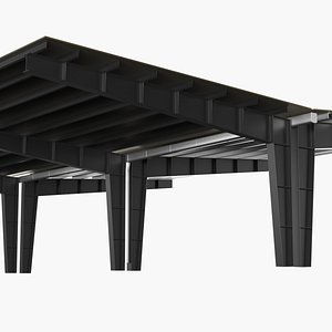 carport 6 3D model